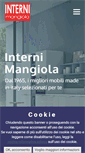 Mobile Screenshot of mangiola.it